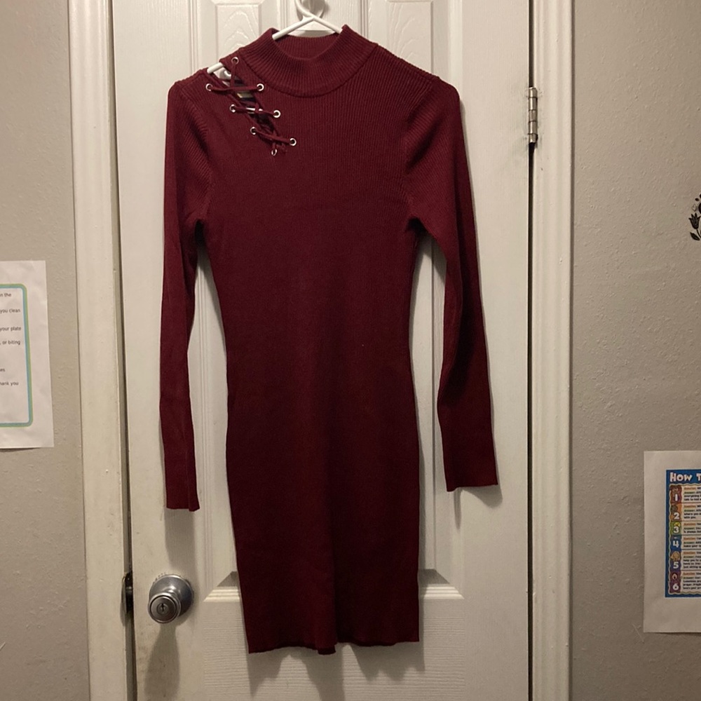 Red dress